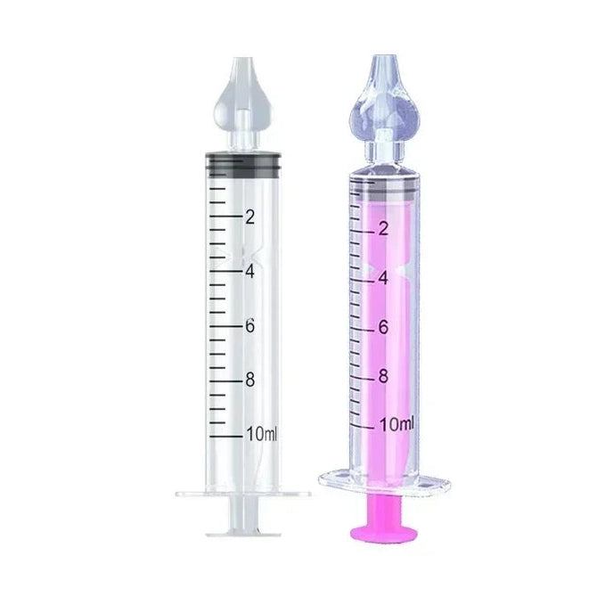 Silicone Baby Nasal Aspirator Syringe Baby Nose Cleaner Kids Rhinitis Nasal Washer Reusable Nasal Irrigator Washing for Children
