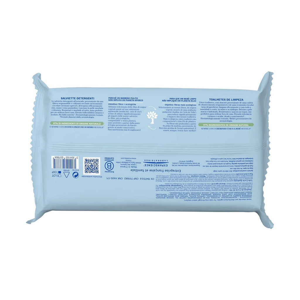 Sterile Renseservietter Mustela (70 stk)