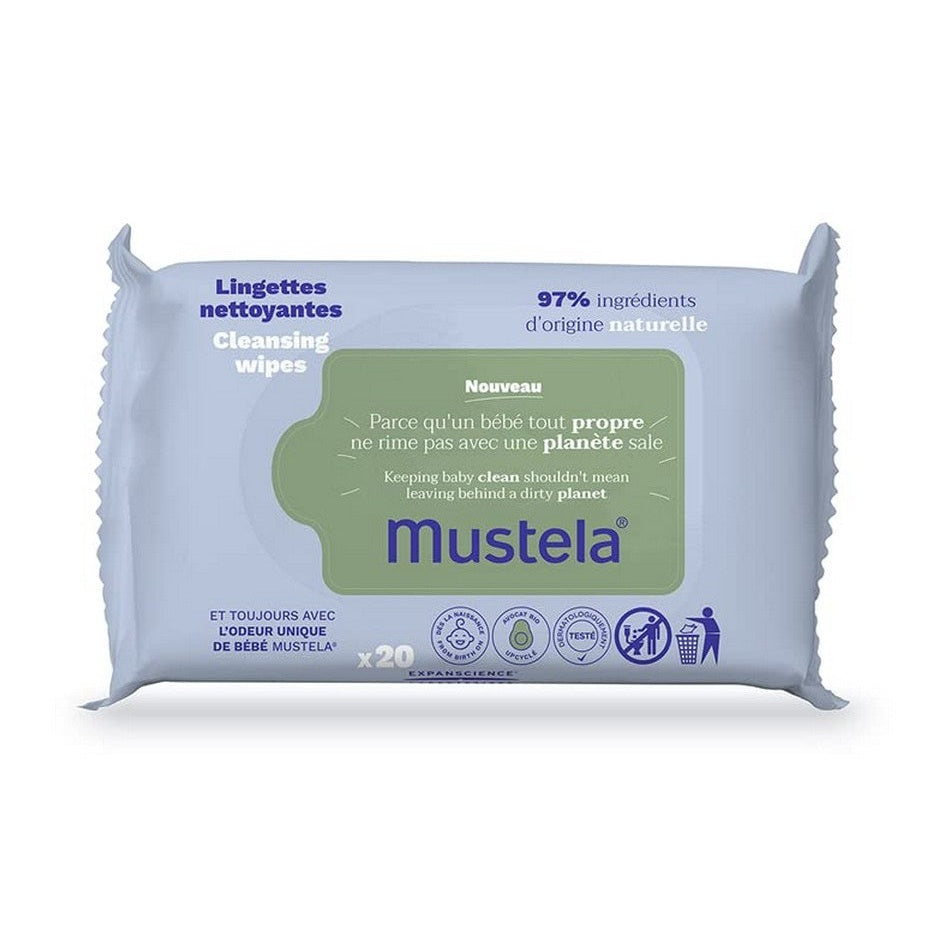 Sterile Renseservietter Mustela (25 stk)