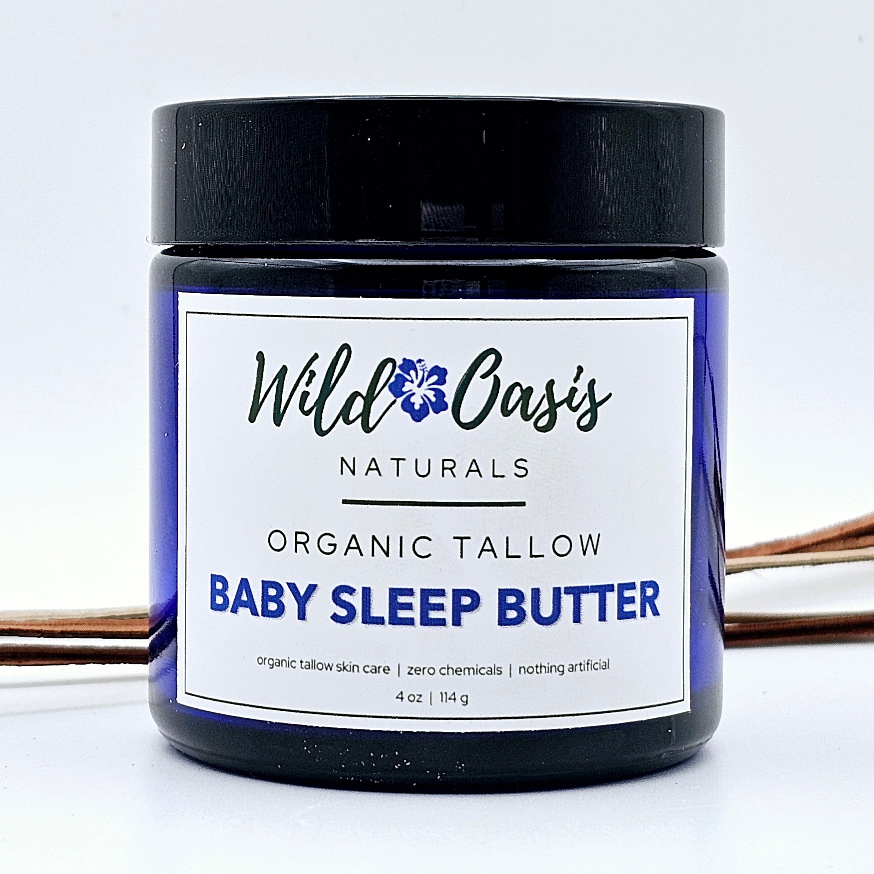 Baby Sleep Butter – Organisk Tallow Søvncreme (120 ml)