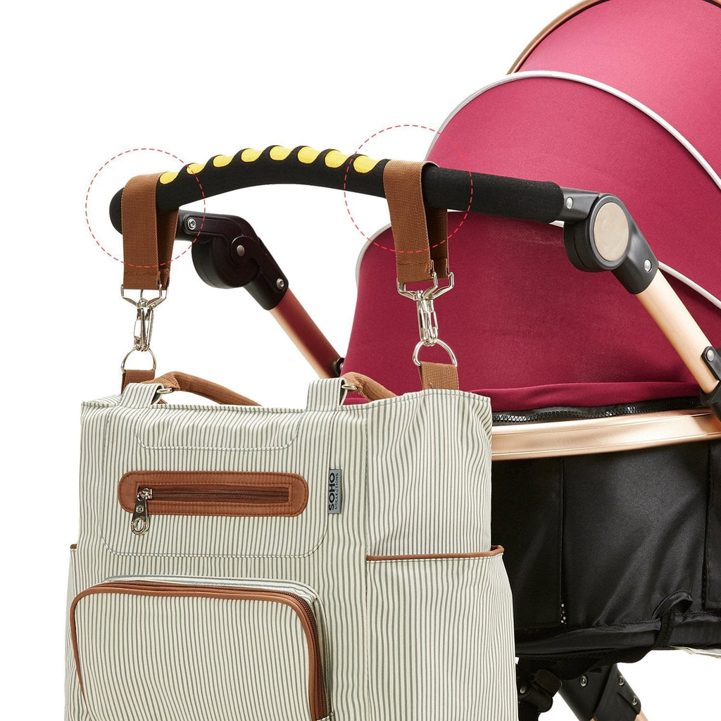 Stor Blebag til Baby og Mor – Hvid