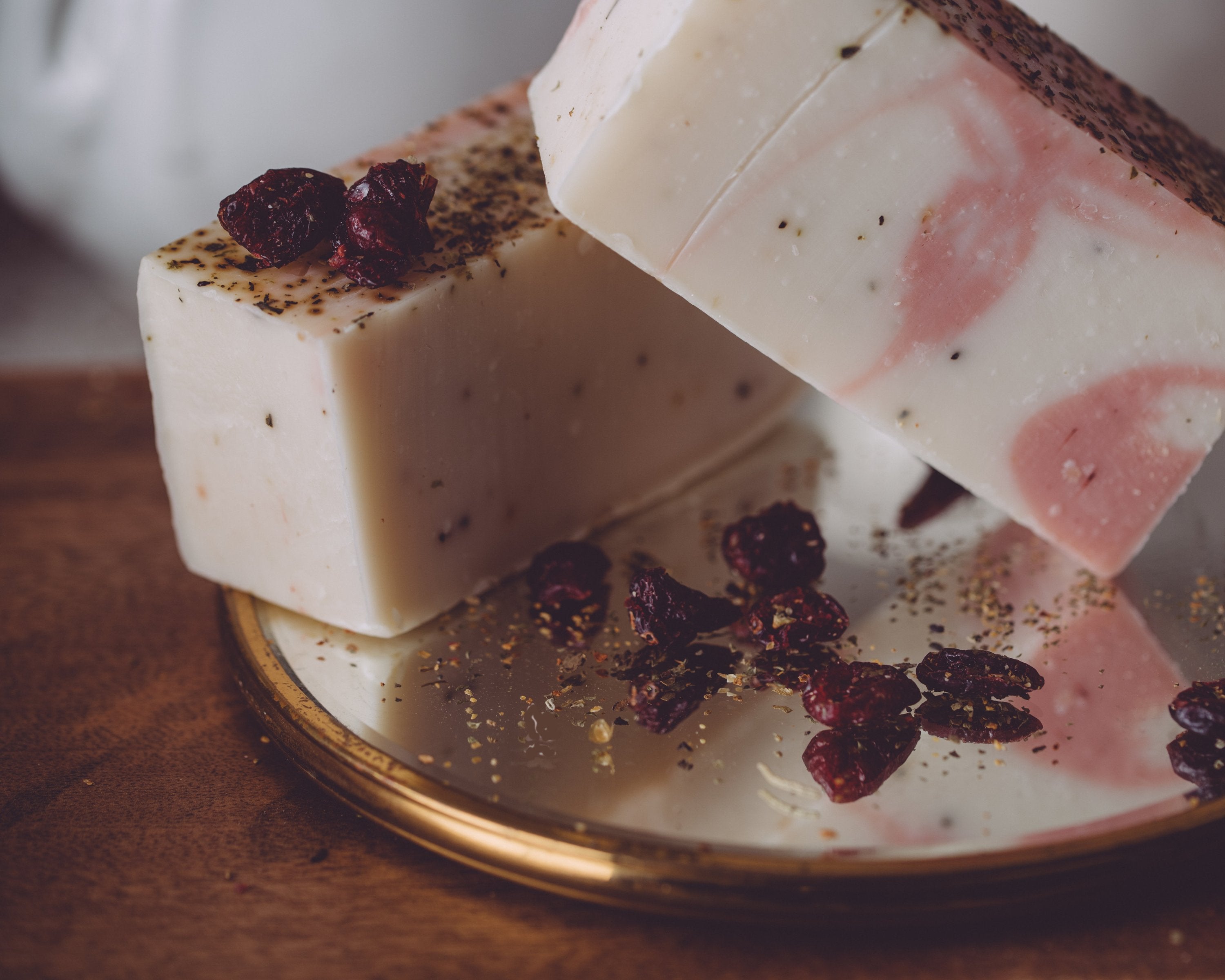 Cranberry Soufflé Organic Handmade Soap – Tart, Sweet & Creamy | Sweet