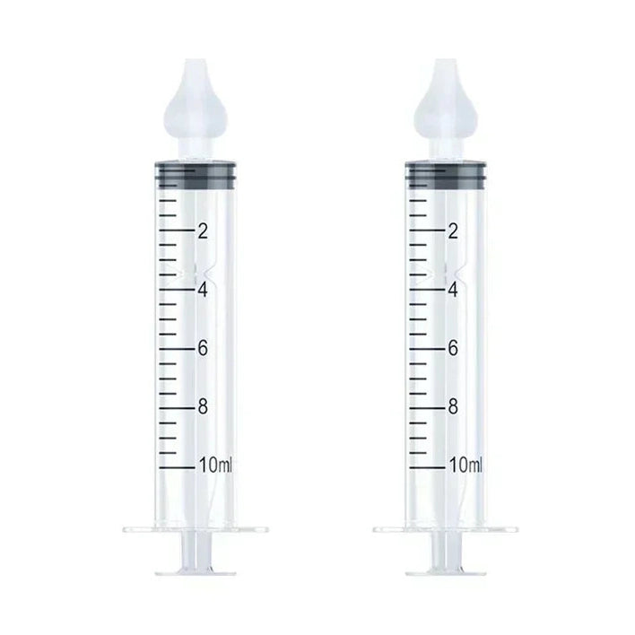 Silicone Baby Nasal Aspirator Syringe Baby Nose Cleaner Kids Rhinitis Nasal Washer Reusable Nasal Irrigator Washing for Children