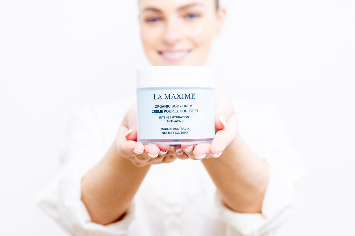 LA MAXIME Organisk Kroppscreme – Intensiv Fugt & Anti-Age