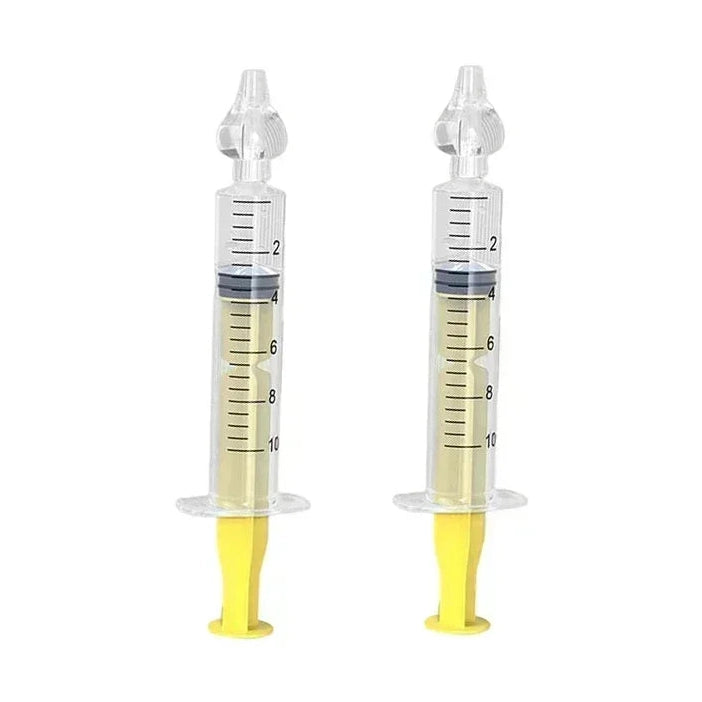 Silicone Baby Nasal Aspirator Syringe Baby Nose Cleaner Kids Rhinitis Nasal Washer Reusable Nasal Irrigator Washing for Children