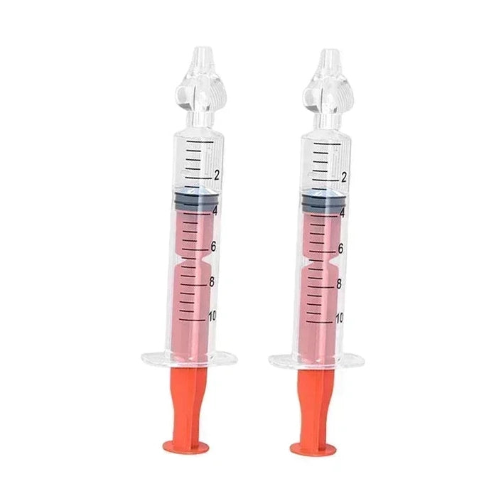Silicone Baby Nasal Aspirator Syringe Baby Nose Cleaner Kids Rhinitis Nasal Washer Reusable Nasal Irrigator Washing for Children