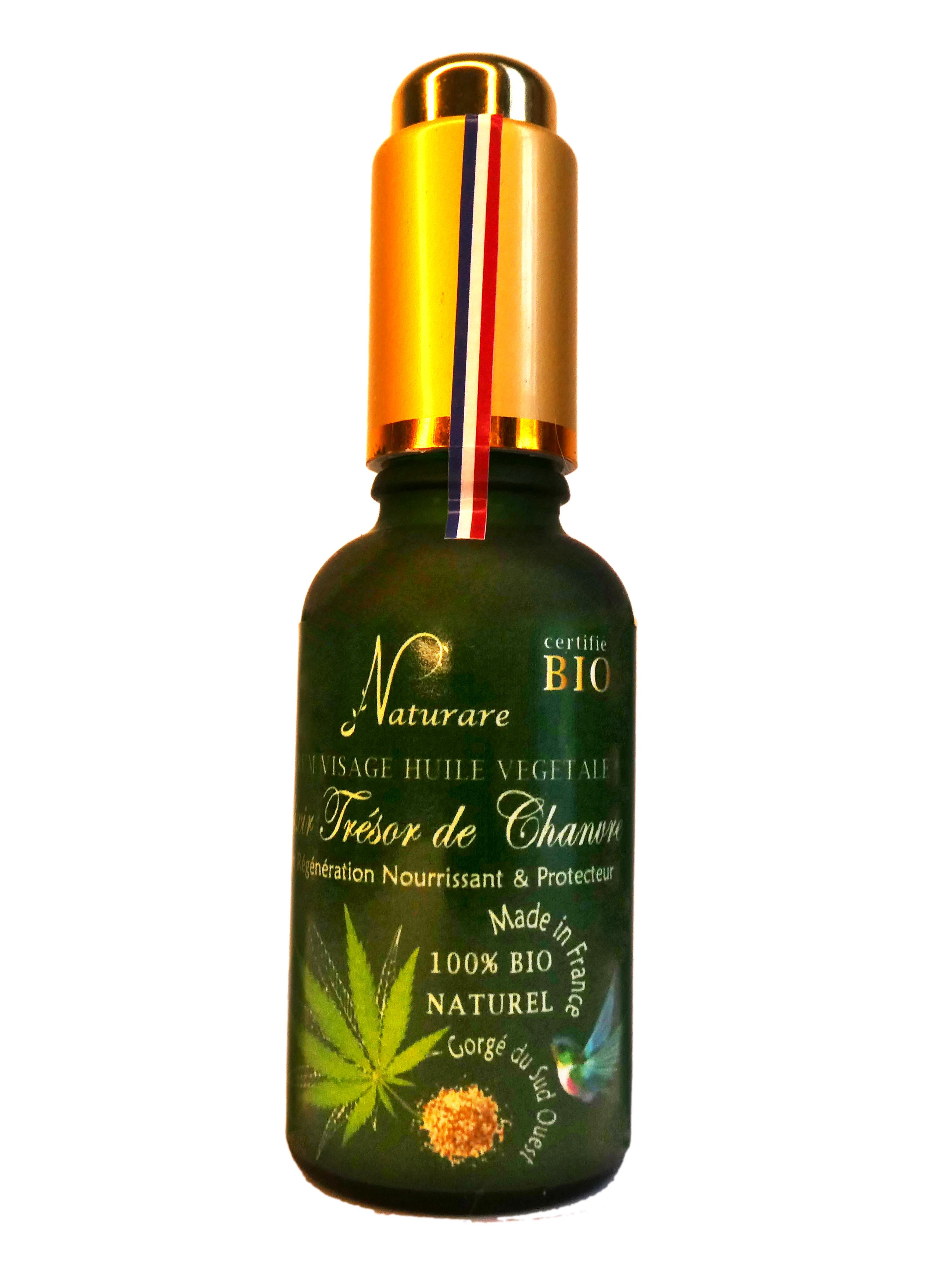 Organisk Hamp Treasure Elixir – Vegetabilsk Olie & Serum (30 ml)