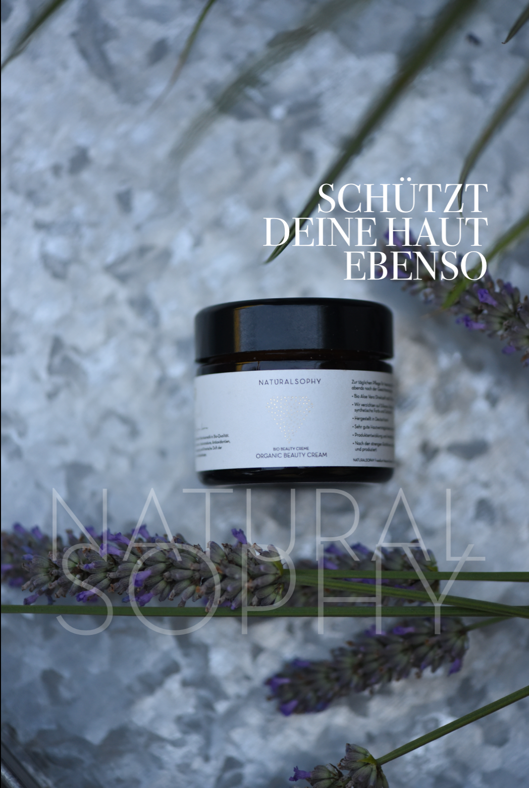 Organisk Skønhedscreme 50ml – Vandfri & 100% Aloe Vera