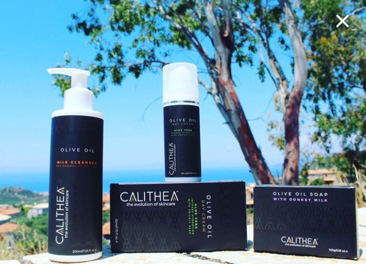 CALITHEA Naturlig Organisk Olivenolie Dagcreme – Aloe Vera & Kaktuspære (50 ml)