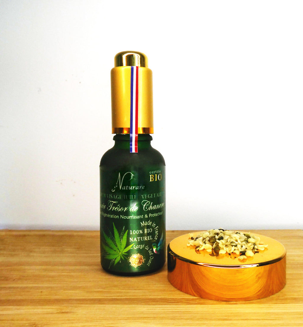 Organisk Hamp Treasure Elixir – Vegetabilsk Olie & Serum (30 ml)