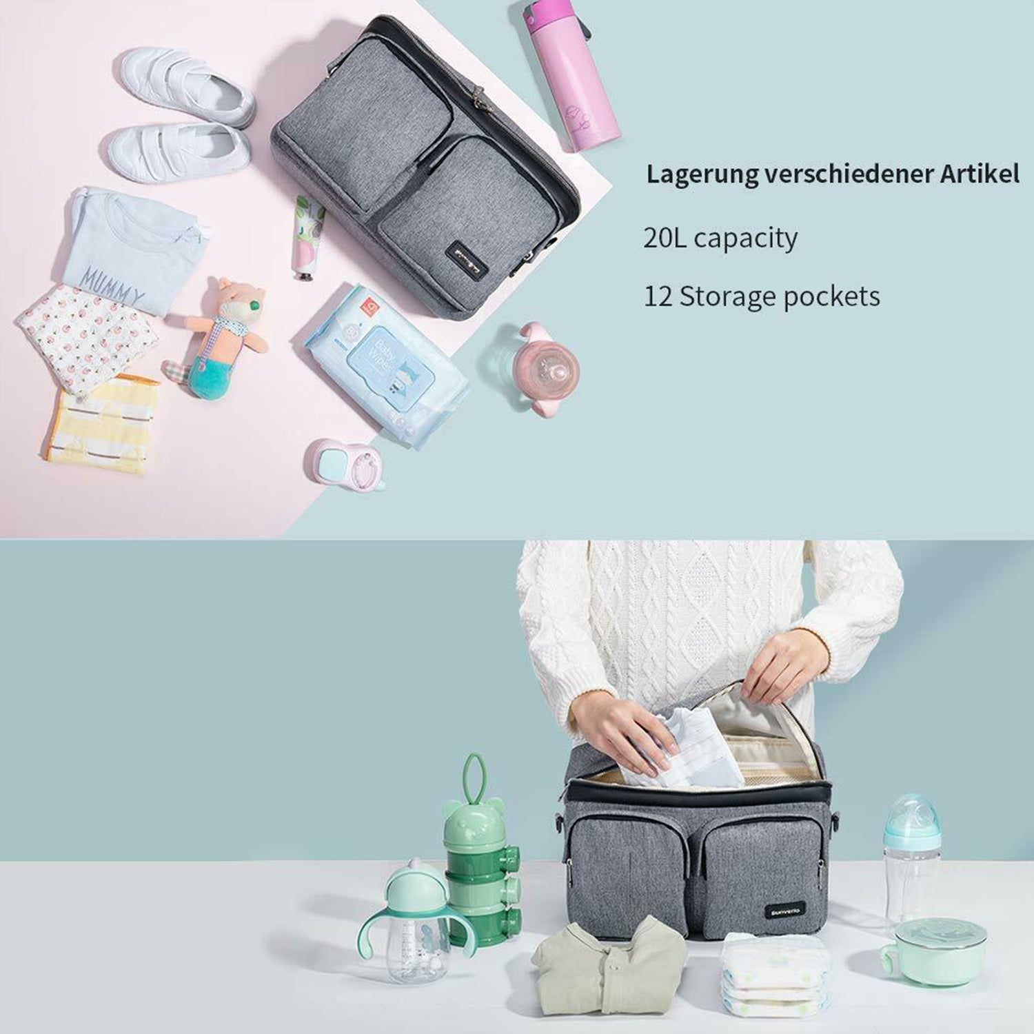 Klapvognsorganizer Caddy Bag