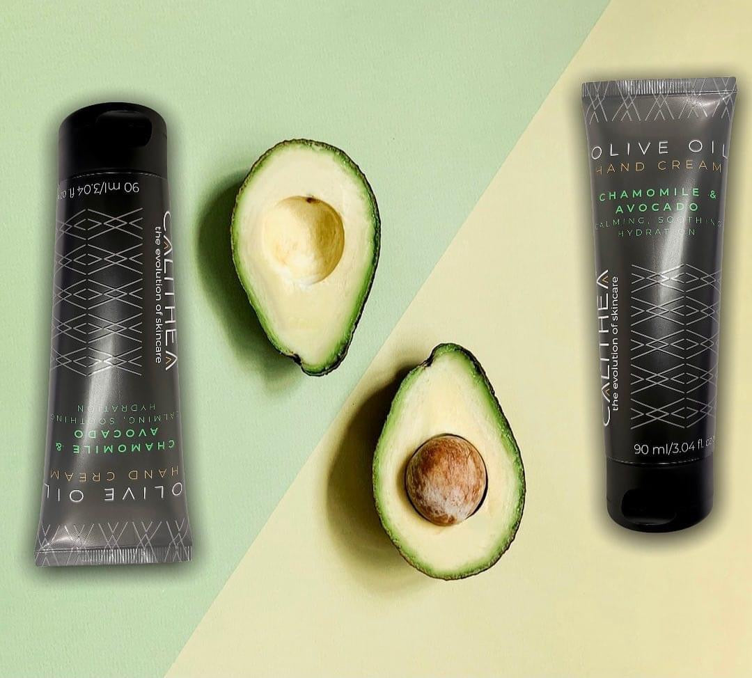 CALITHEA Naturlig Organisk Olivenolie Håndcreme – Kamille & Avocado (90 ml)