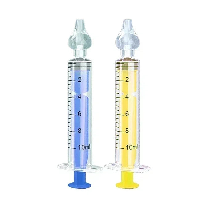 Silicone Baby Nasal Aspirator Syringe Baby Nose Cleaner Kids Rhinitis Nasal Washer Reusable Nasal Irrigator Washing for Children