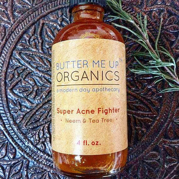 Organisk Acne Fighter Serum – Naturlig Behandling mod Akne & Ar
