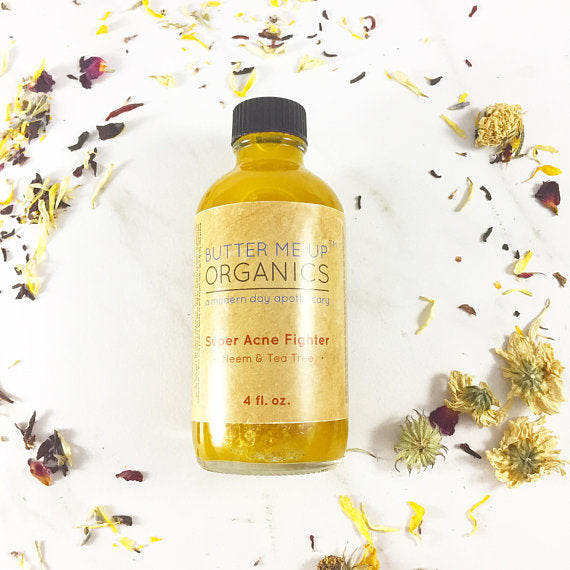 Organisk Acne Fighter Serum – Naturlig Behandling mod Akne & Ar